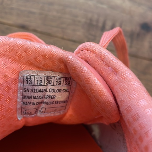 Skechers Kids' Uno Ice Sneaker - Coral - Size US 13 - Picture 14 of 16